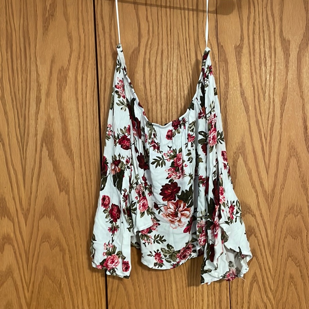 Womens cropped shirt